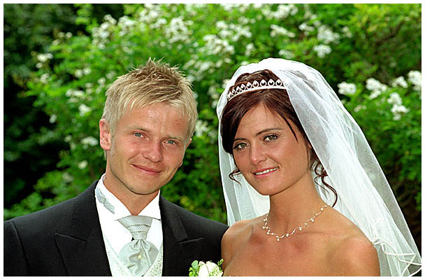 Br&ouml;llopsfoto brudpar &copy; Eric Hammerin www.ericsfoto.com