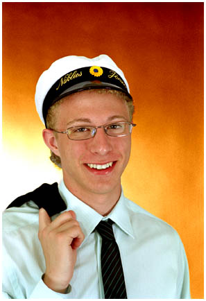 Studentbild portr&auml;tt kille &copy; Eric Hammerin www.ericsfoto.com